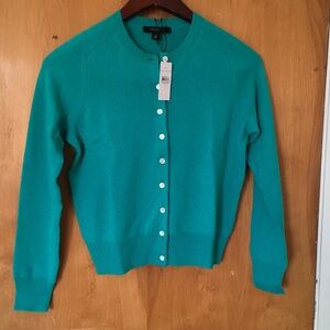 Ann Taylor 100% cashmere cardigan